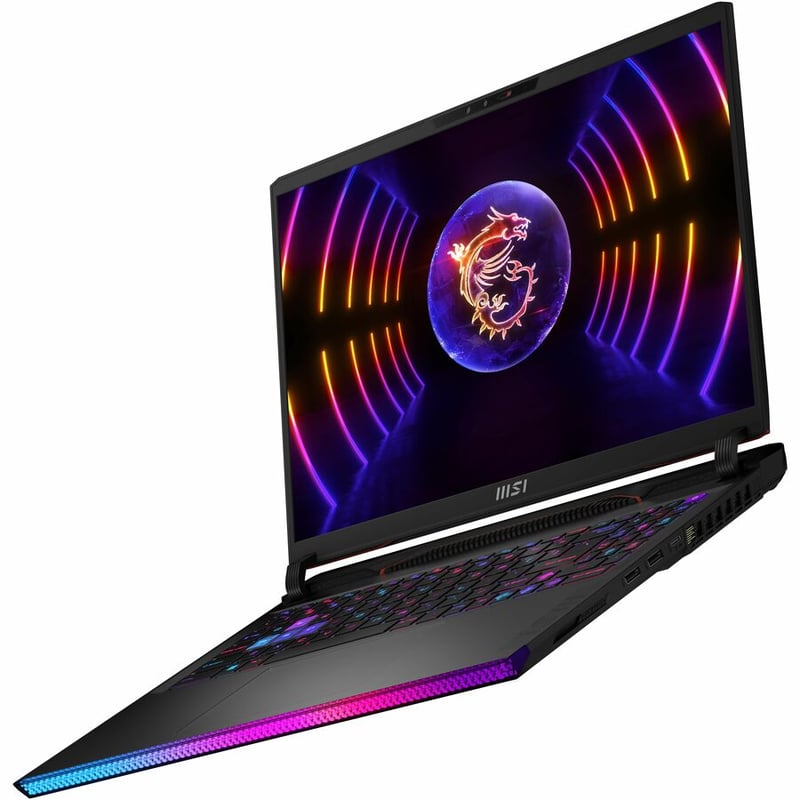 MSI Raider GE68 HX 13V Raider GE68HX 13VF-062US 16" Gaming Notebook - Full HD Plus - 1920 x 1200 - Intel Core i9 13th Gen i9-13950HX Tetracosa-core (24 Core) 2.20 GHz - 32 GB Total RAM - 1 TB SSD - Core Black - Thumbnail 5