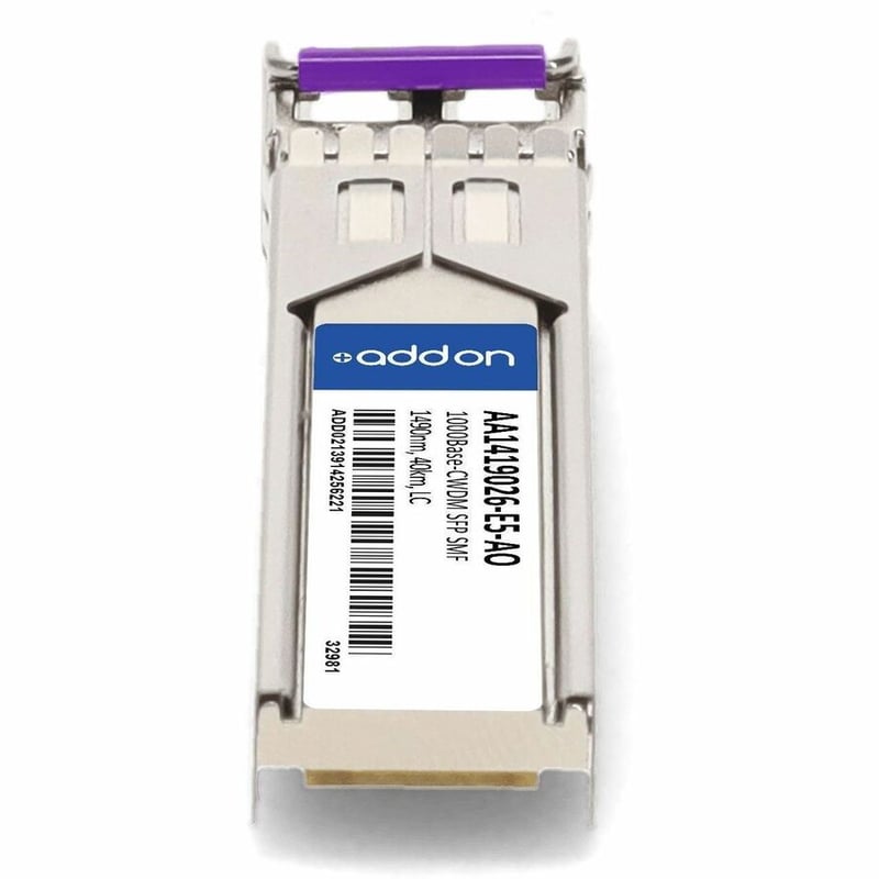 ADDON AVAYA/NORTEL AA1419026-E5 COMPATIBLE TAA COMPLIANT 1000BASE-CWDM SFP TRANS - Thumbnail 4