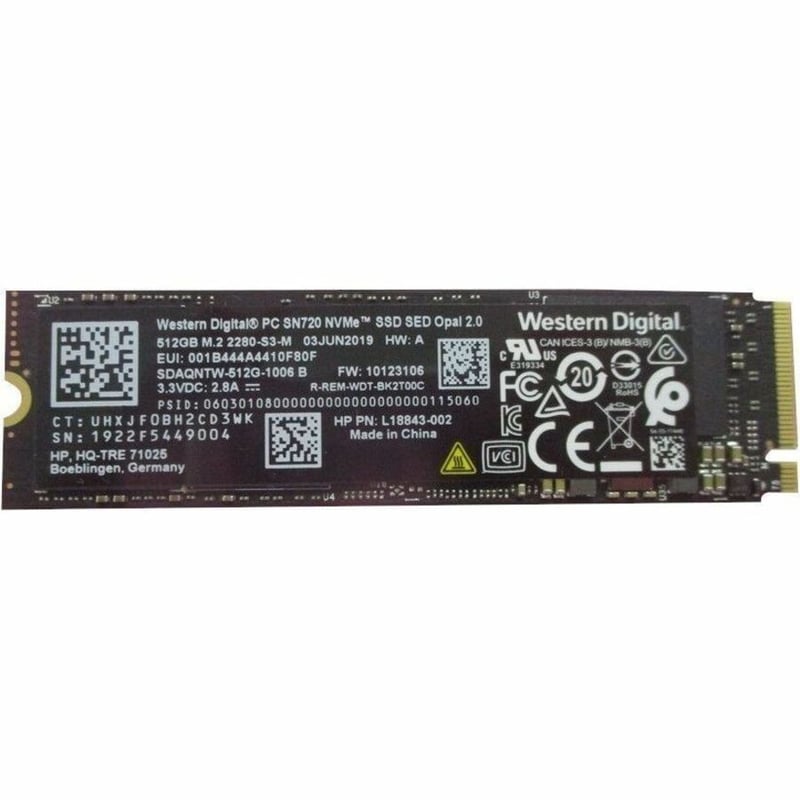 HPI SOURCING - NEW 512 GB Solid State Drive - M.2 2280 Internal - PCI Express NVMe
