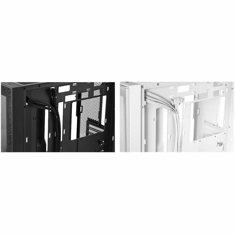 ASUS A21 MICRO-ATX CASE BLACK 380MM 360MM COOLERS ATX PSUS - Thumbnail 3