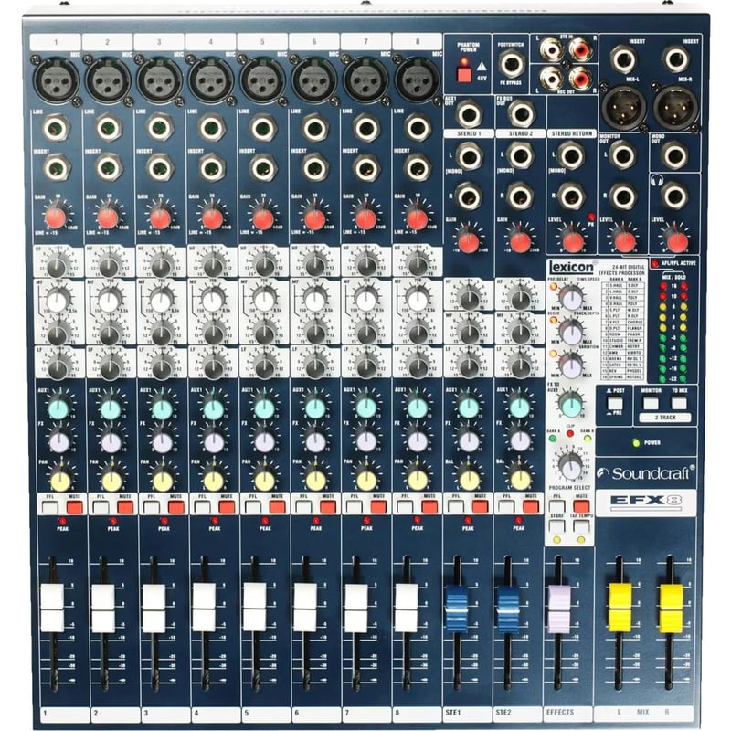 Soundcraft EFX8 Audio Mixer - Thumbnail 1