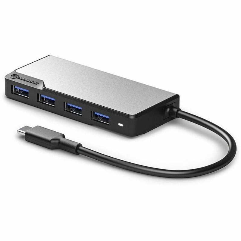 Alogic USB-C Fusion SWIFT 4-in-1 Hub - Space Grey - Thumbnail 2