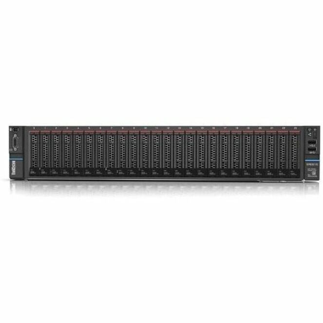 Lenovo ThinkSystem SR650 V3 7D76A07MNA 2U Rack Server - 1 Xeon Silver 4510 2.40 GHz - 32 GB RAM - Serial ATA/600 Controller - Thumbnail 3