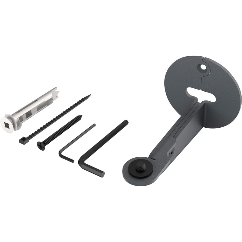 Heckler Design Camera Mount for Video Conferencing Camera, Display Screen - Black Gray - Thumbnail 1