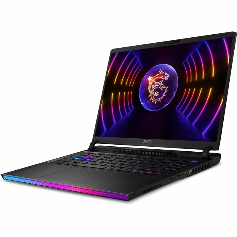MSI Raider GE68 HX 13V Raider GE68HX 13VF-062US 16" Gaming Notebook - Full HD Plus - 1920 x 1200 - Intel Core i9 13th Gen i9-13950HX Tetracosa-core (24 Core) 2.20 GHz - 32 GB Total RAM - 1 TB SSD - Core Black - Thumbnail 2