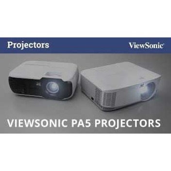ViewSonic PA503W 3800 Lumens WXGA High Brightness Projector for Home and Office with HDMI Vertical Keystone - Thumbnail 2