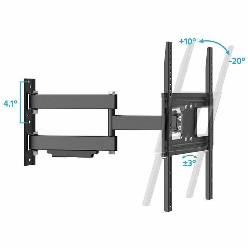 MONOPRICE EZ SERIES OUTDOOR FULL MOTION TV WALL MOUNT BRACKET FOR LED TVS 32IN T - Thumbnail 3