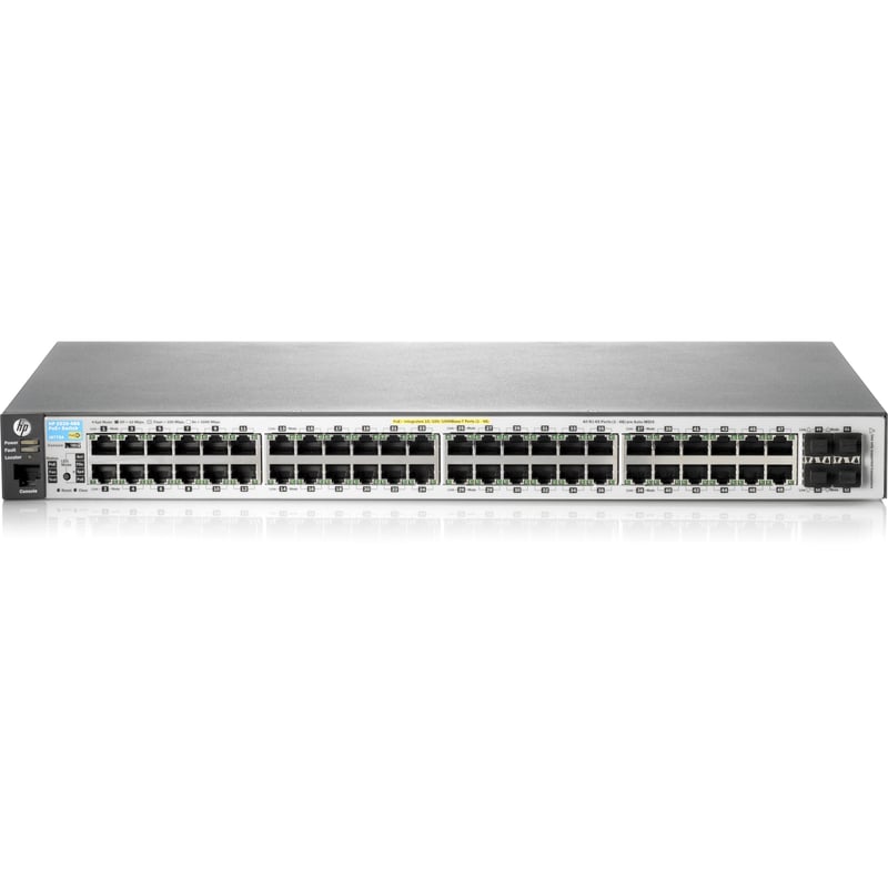 HPE 2530-48-POE+ ETHERNET SWITCH 48 PORTS MANAGEABLE FAST