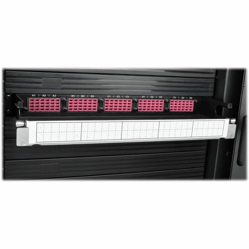 Tripp Lite by Eaton 40/100Gb Fiber Breakout Patch Panel 40Gb to 4 x 10Gb 100Gb to 4 x 25Gb 15 MTP QSFP to 60 LC Duplex OM4 50/125 Multimode Ports 1U - Thumbnail 4