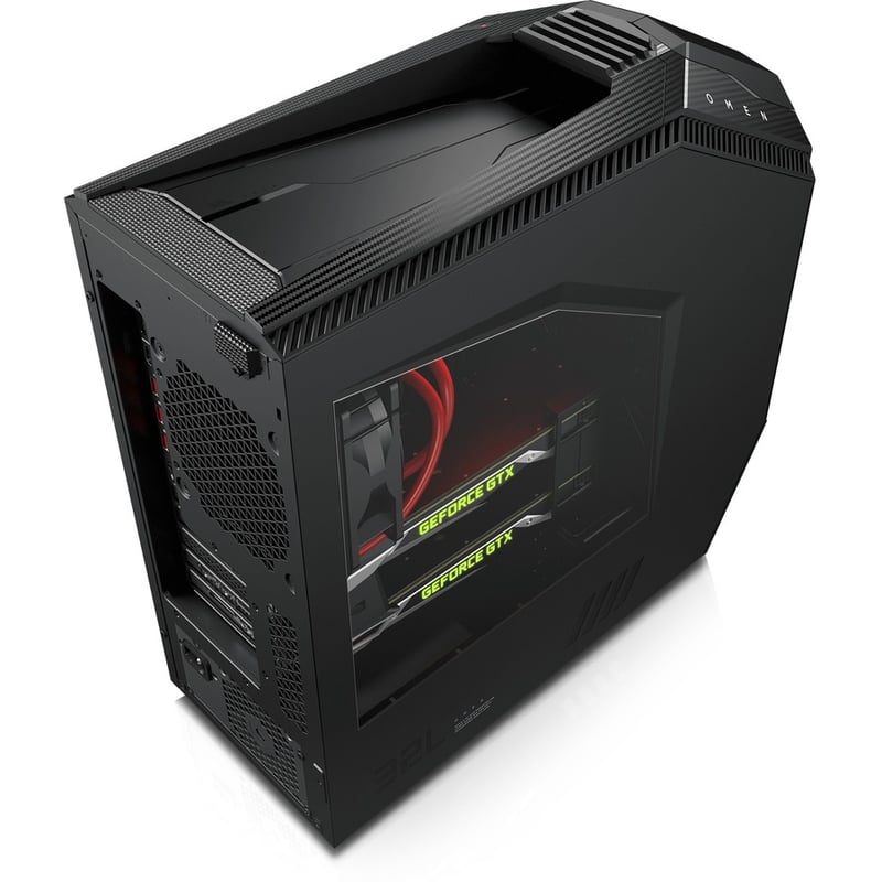 HP OMEN 880-100 880-110 Gaming Desktop Computer - Intel Core i7 8th Gen i7-8700 - 8 GB - 1 TB HDD - 16 GB SSD - Thumbnail 2