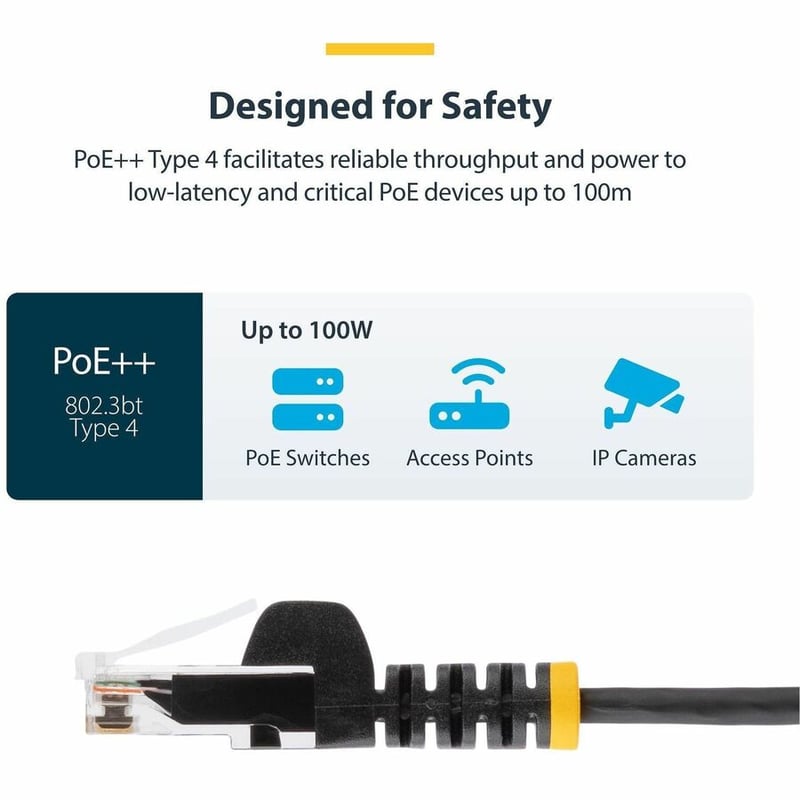 SLIM CAT6 CABLE GREEN LSZH SLIM SNAGLESS RJ45 UTP PATCH CABLE - Thumbnail 5