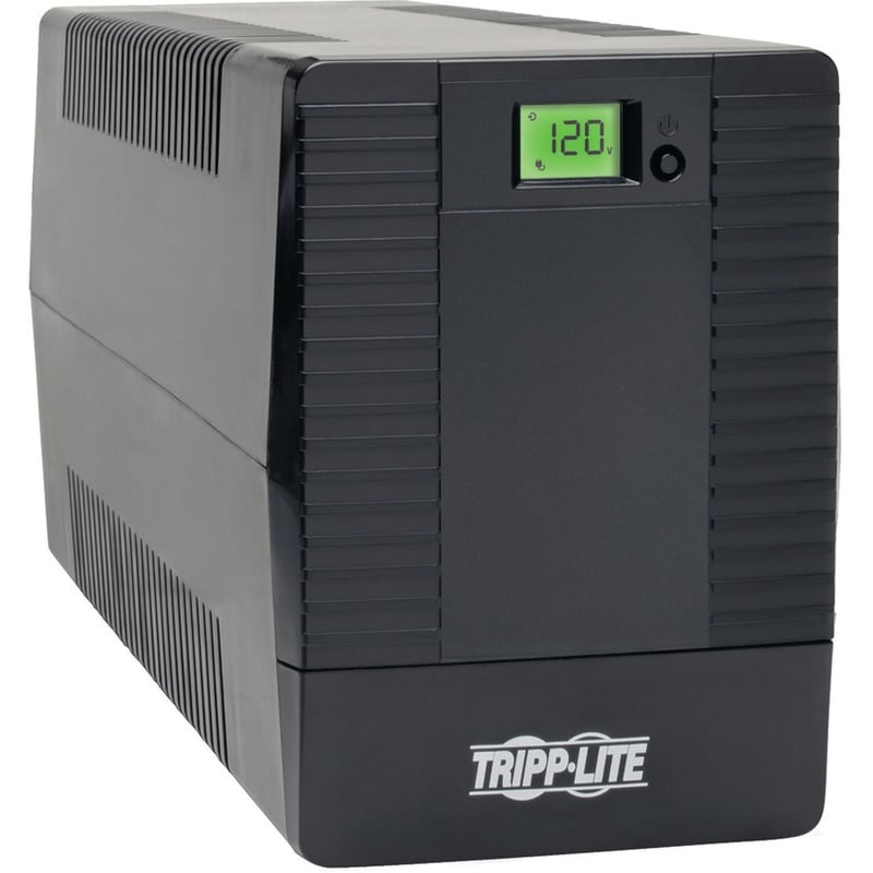 Tripp Lite by Eaton UPS 750VA 600W Line-Interactive UPS - 8 NEMA 5-15R Outlets AVR 120V 50/60 Hz USB RS-232 LCD Tower - Thumbnail 1