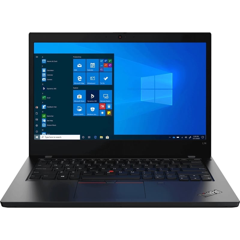 Lenovo ThinkPad L14 Gen2 20X100GEUS 14" Notebook - Full HD - 1920 x 1080 - Intel Core i7 11th Gen i7-1165G7 Quad-core (4 Core) 2.8GHz - 16GB Total RAM - 512GB SSD - Black - no ethernet port - not compatible with mechanical - Thumbnail 1