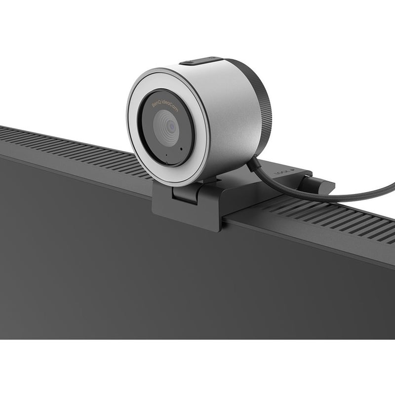 BenQ ideaCam S1 Plus Webcam - 8 Megapixel - 30 fps - Gray - USB 2.0 Type A - Thumbnail 2