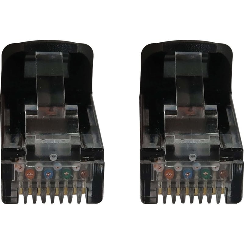 Eaton Tripp Lite Series Cat6a 10G Snagless Molded UTP Ethernet Cable (RJ45 M/M), PoE, Black, 50 ft. (15.2 m) - Thumbnail 2
