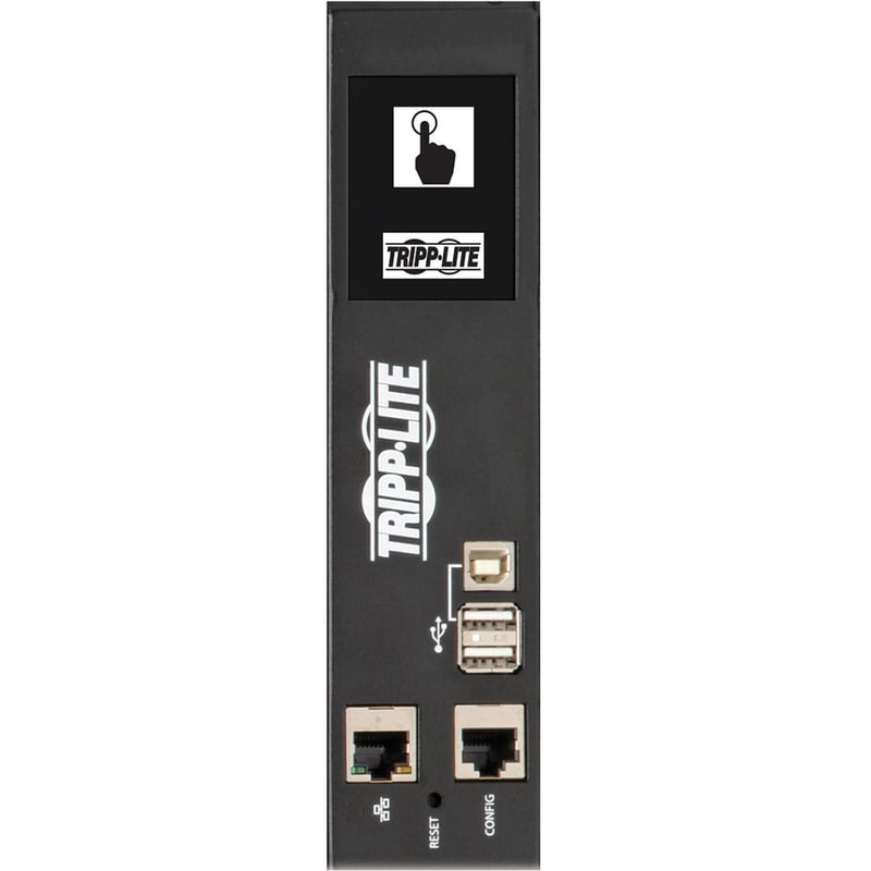 Tripp Lite by Eaton PDU 10kW 200-240V 3PH Monitored PDU - LX Interface Gigabit 48 Outlets L15-30P LCD 1.8 m Cord 0U 1.8 m Height TAA - Thumbnail 2
