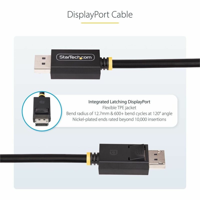 DISPLAYPORT 2.1 CABLE 8K 60HZ VESA CERTIFIED/DP 2.1/DP80/UHBR20 - Thumbnail 4