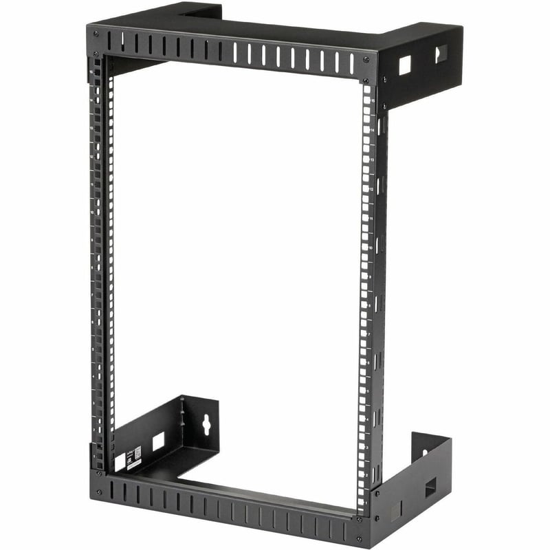 StarTech.com 2-Post 15U Heavy-Duty Wall-Mount Network Rack, 19" Open Frame Server Rack for Computer Equipment, Wall Mount Data Rack~ - Thumbnail 1