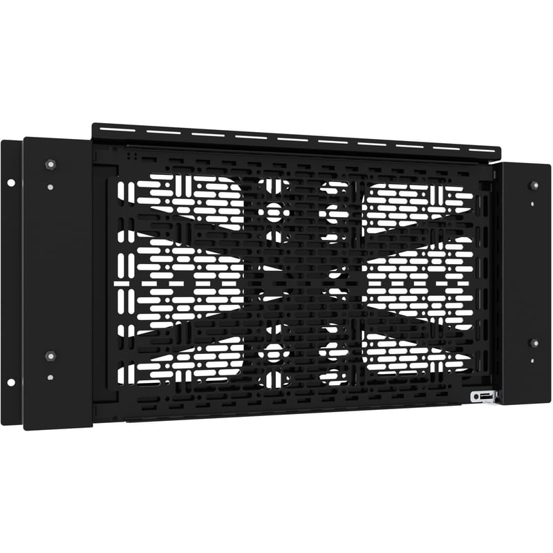 Chief Proximity Component Storage Slide-Lock Panel for AV Systems - Black - Thumbnail 1