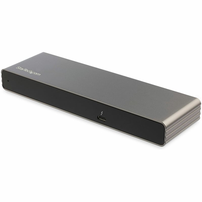 StarTech.com Thunderbolt 3 Dock - Dual 4K 60Hz Monitor TB3 Docking Station with DisplayPort, HDMI & 1080p VGA - 85W Power Delivery - Thumbnail 1