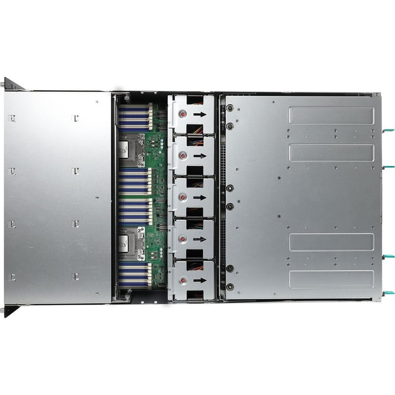 ASROCK RACK 4U8G-ROME2/2T 4U RACKMOUNT SERVER BAREBONE AMD EPYC 7003 AND 7002 SE - Thumbnail 5