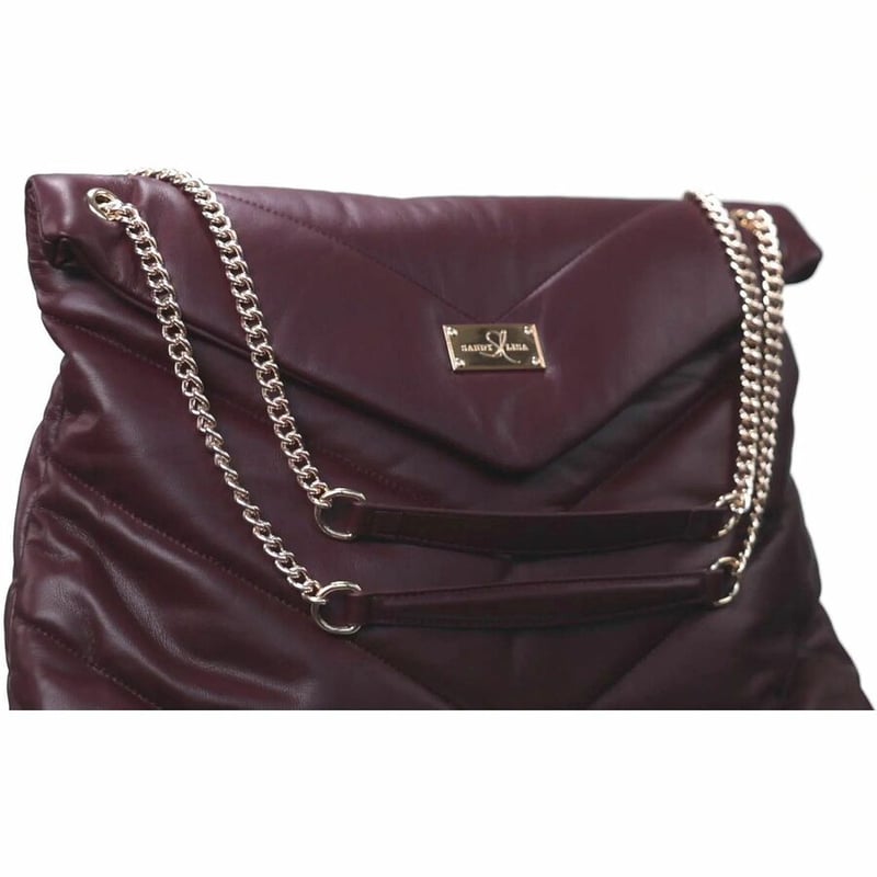 SANDY LISA CALI CARRYING CASE FOR 10IN TO 14IN LAPTOP + TABLET - BURGUNDY - Thumbnail 4