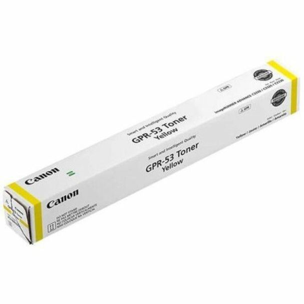 Canon GPR-53 Original High Yield Laser Toner Cartridge - Yellow Pack - Thumbnail 2
