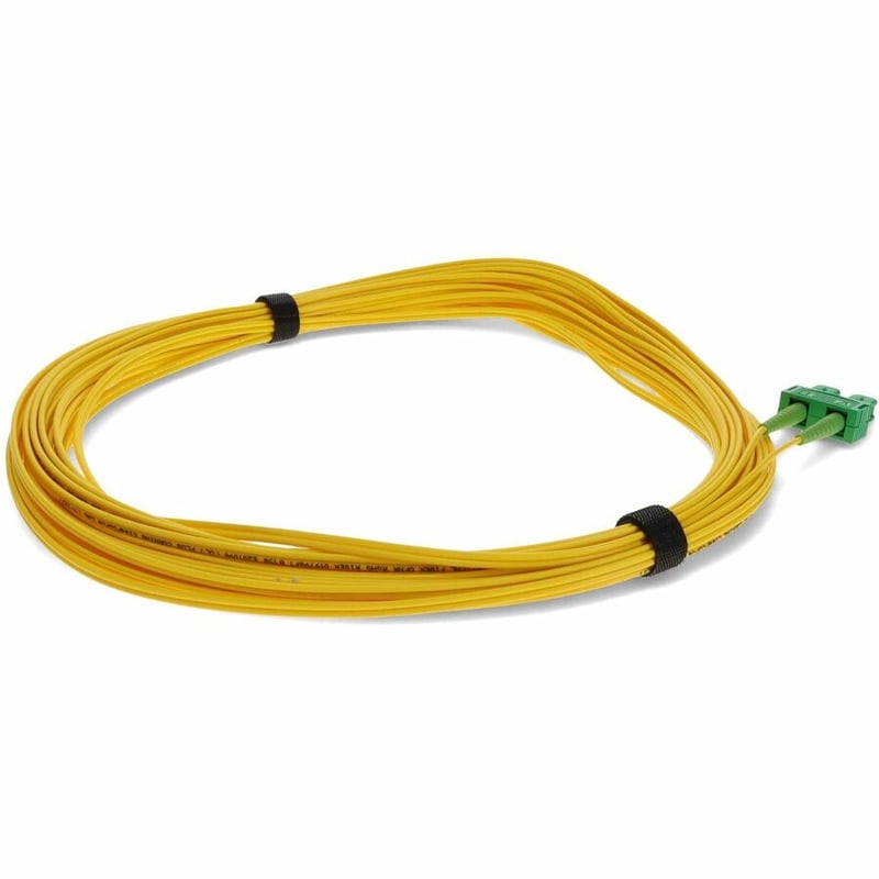 AddOn 16m ASC to LC Yellow OS2 Duplex OFNR (Riser-Rated) SMF Fiber Patch Cable - Thumbnail 5