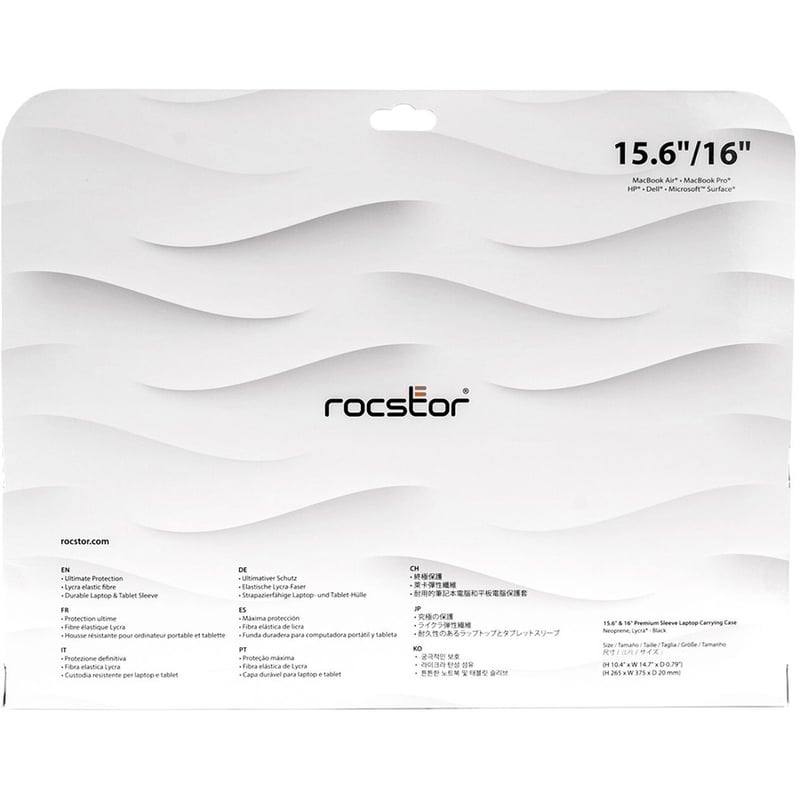 Rocstor Premium 15.6" 15.6in & 16 in - Fits 15in, 15.6in & 16 inch - Thumbnail 5