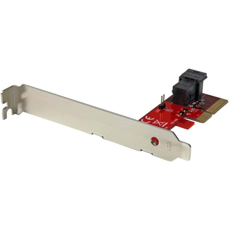 StarTech.com x4 PCI Express to SFF-8643 Adapter for PCIe NVMe U.2 SSD - PCI Express 2.5" NVM Express SSD Adapter - Thumbnail 1