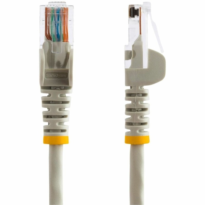 StarTech.com 20 ft Gray Snagless Cat5e UTP Patch Cable - Thumbnail 2