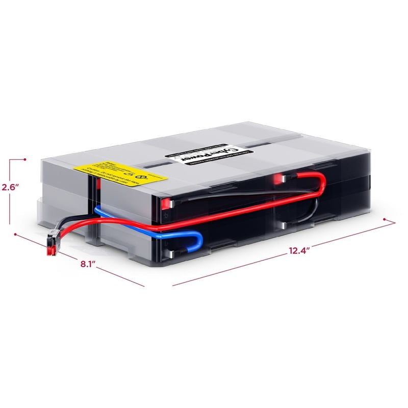 CyberPower RB1270X4F Replacement Battery Cartridge - Thumbnail 3