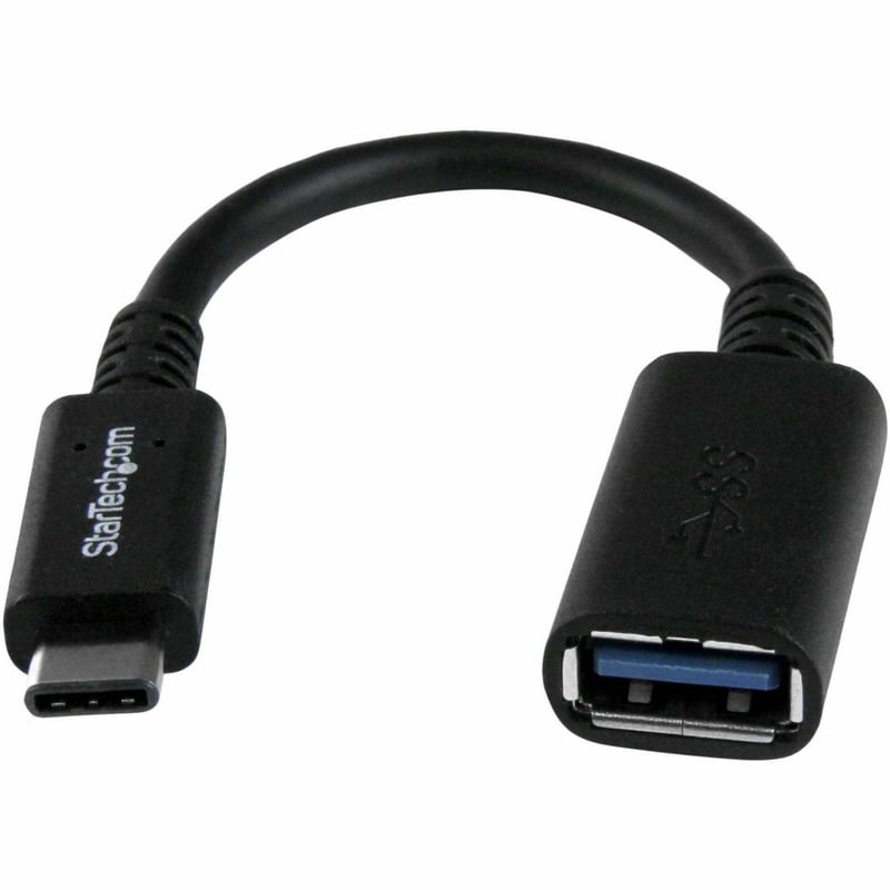 StarTech.com USB-C to USB Adapter - 6in - USB 3.0 (5Gbps) USB-IF Certified - USB-C to USB-A - USB 3.2 Gen 1 - USB C Adapter - USB Type C - Thumbnail 1