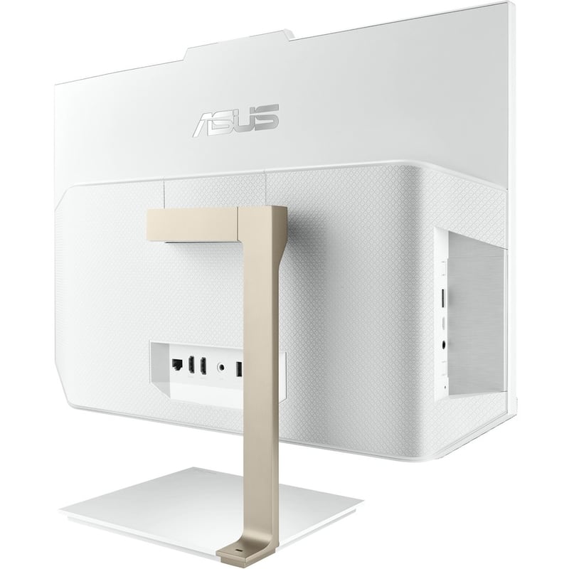 Asus Zen AiO M5401WUA-DS503T All-in-One Computer - AMD Ryzen 5 5500U Hexa-core (6 Core) 2.10 GHz - 8 GB RAM DDR4 SDRAM - 512 GB M.2 PCI Express NVMe 3.0 SSD - 23.8" Full HD 1920 x 1080 Touchscreen Display - Desktop - White - Thumbnail 3