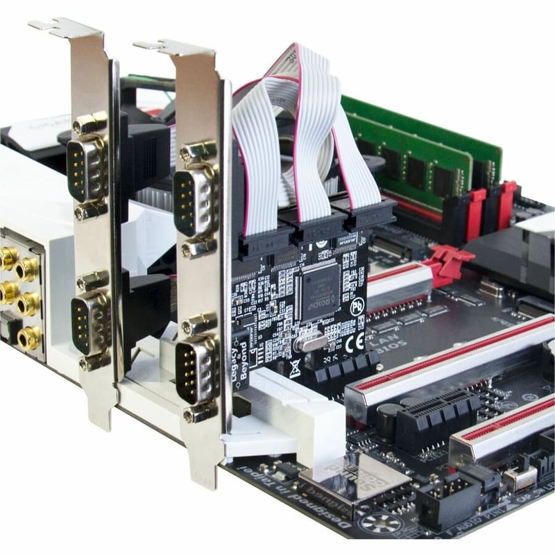 QUAD-SERIAL PORT RS-232 PCIE CARD ADDS FOUR RS-232 SERIAL PORTS - Thumbnail 4