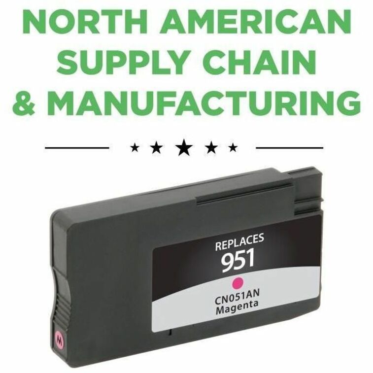 Clover Imaging Remanufactured Magenta Ink Cartridge for HP 951 (CN051AN) - Thumbnail 2