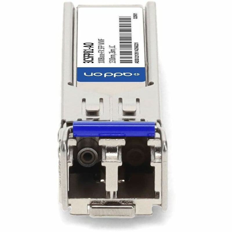 AddOn HP 3CSFP81 Compatible TAA Compliant 100Base-FX SFP Transceiver (MMF, 1310nm, 2km, LC)