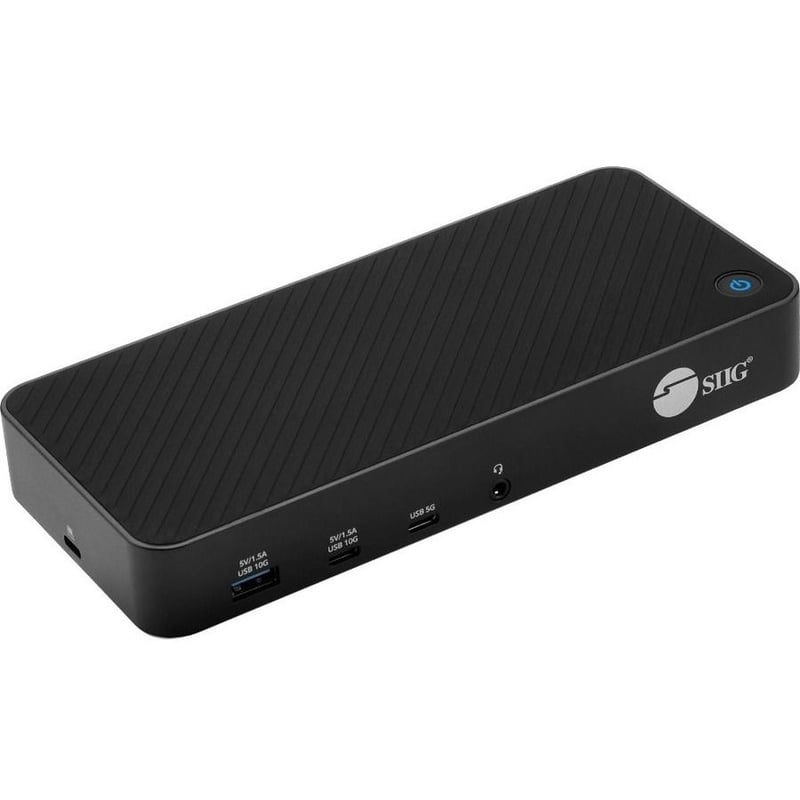 SIIG Triple Hybrid 4K Video Docking Station with PD Charging - Thumbnail 1