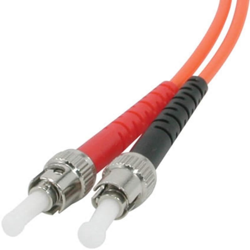 C2G 15m SC-ST 62.5/125 OM1 Duplex Multimode PVC Fiber Optic Cable - Orange - Thumbnail 2