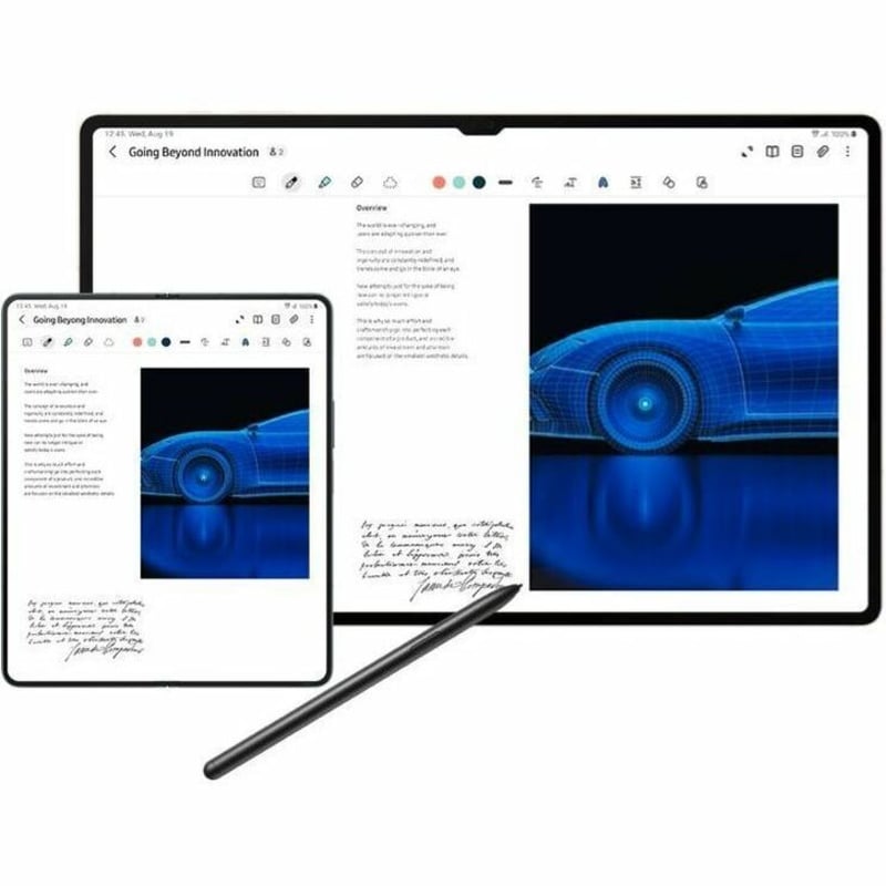 Samsung Galaxy Tab S9 Ultra SM-X910 Rugged Tablet - 14.6" - Qualcomm SM8550-AB Octa-core - 16 GB - 1 TB Storage - Android 13 - Graphite - Thumbnail 5