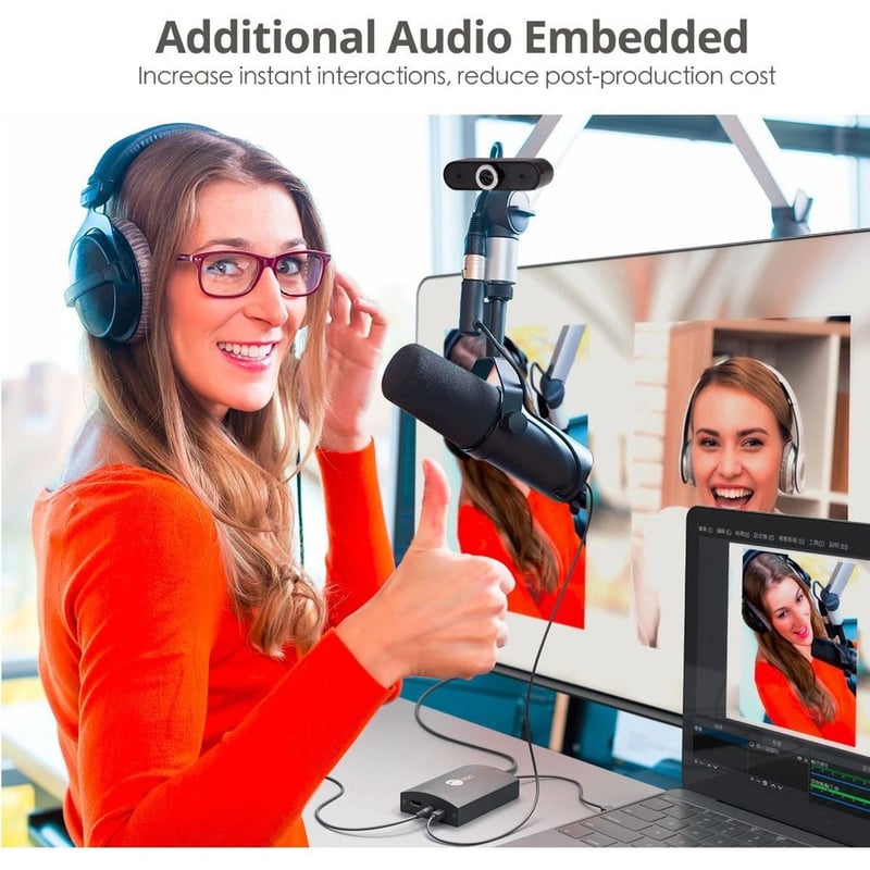 SIIG USB 3.0 HDMI Video Capture Device with 4K Loopout - Thumbnail 5