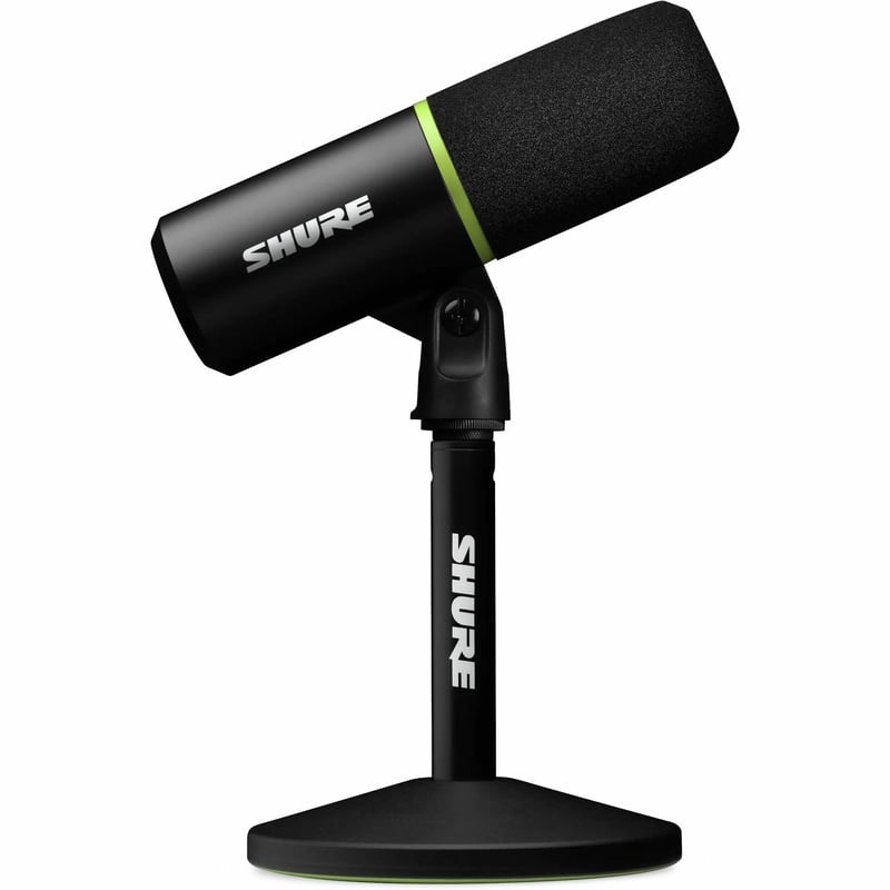 SHURE MV6 GAMING MICROPHONE DYNAMIC USB-C PC MIC - Thumbnail 1