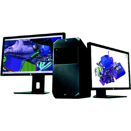 HP Z4 G4 Workstation - 1 x Intel Xeon W-2104 - 16 GB - Mini-tower - Black