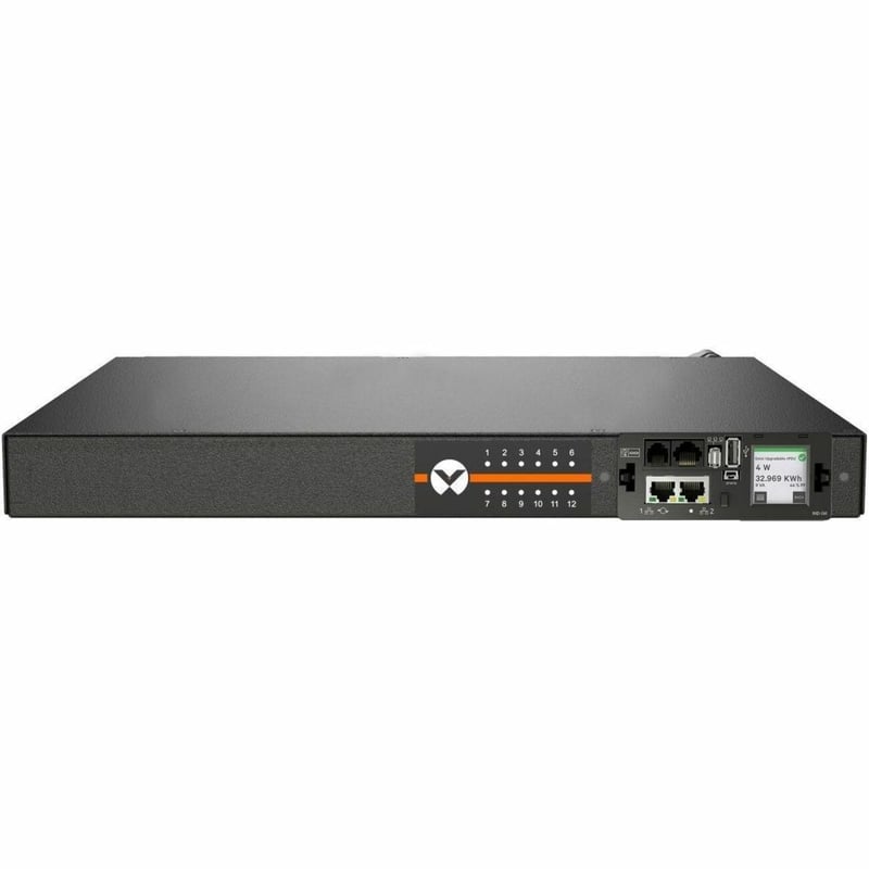 Vertiv Geist rPDU MNS5M1R5-12S153-1ST5A0H10-S 12-Outlets PDU - Thumbnail 1