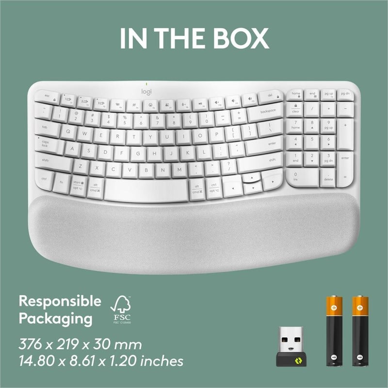 Logitech Wave Keys Keyboard - Thumbnail 3