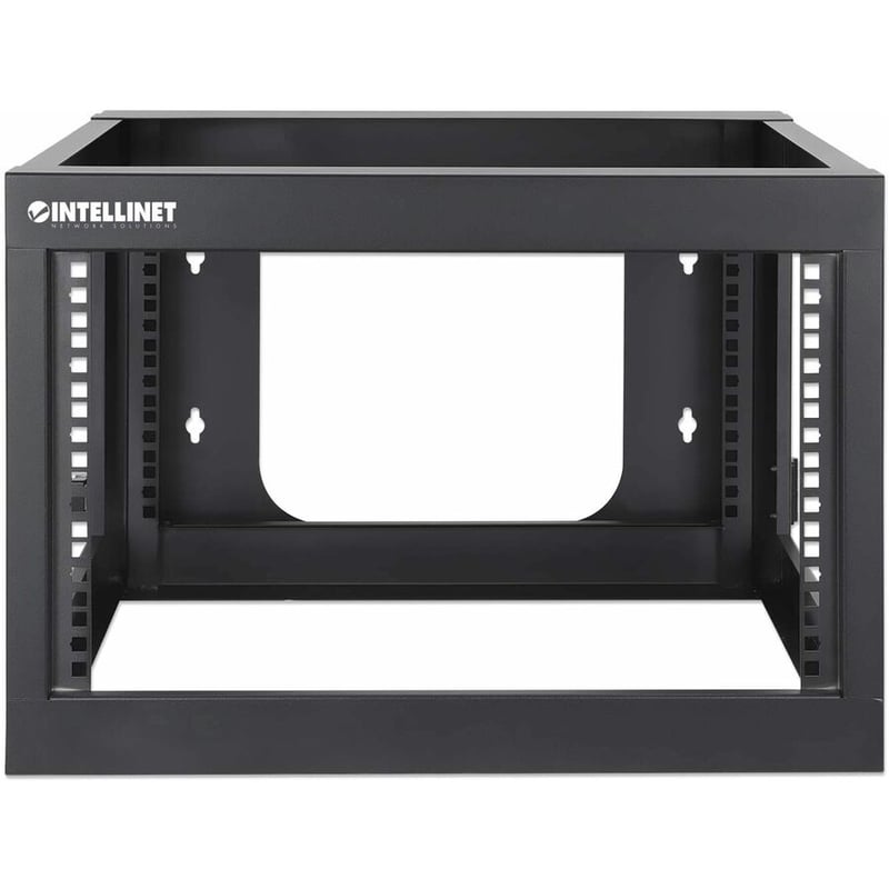 19 IN.WALL MOUNT 4-POST OPEN FRAME NETWORK RACK, 6U - Thumbnail 3
