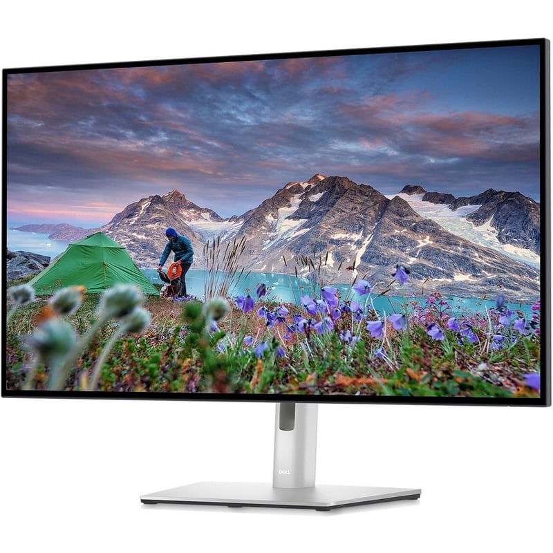 Dell UltraSharp U3223QE 32" Class 4K UHD LCD Monitor - 16:9 - Black, Silver - Thumbnail 2