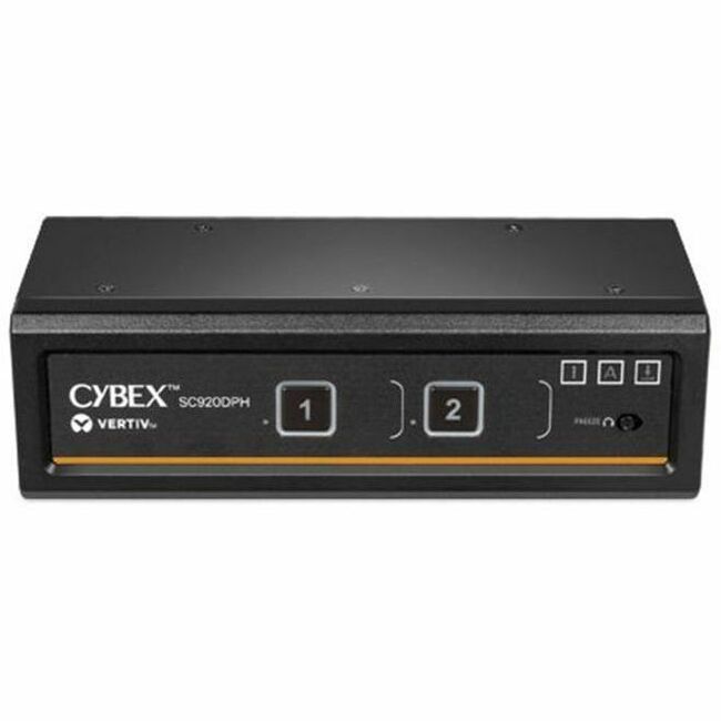 Vertiv Cybex SC900 Secure KVM | Dual Head | 2 Port Universal DisplayPort | NIAP version 4.0 Certified - Thumbnail 1