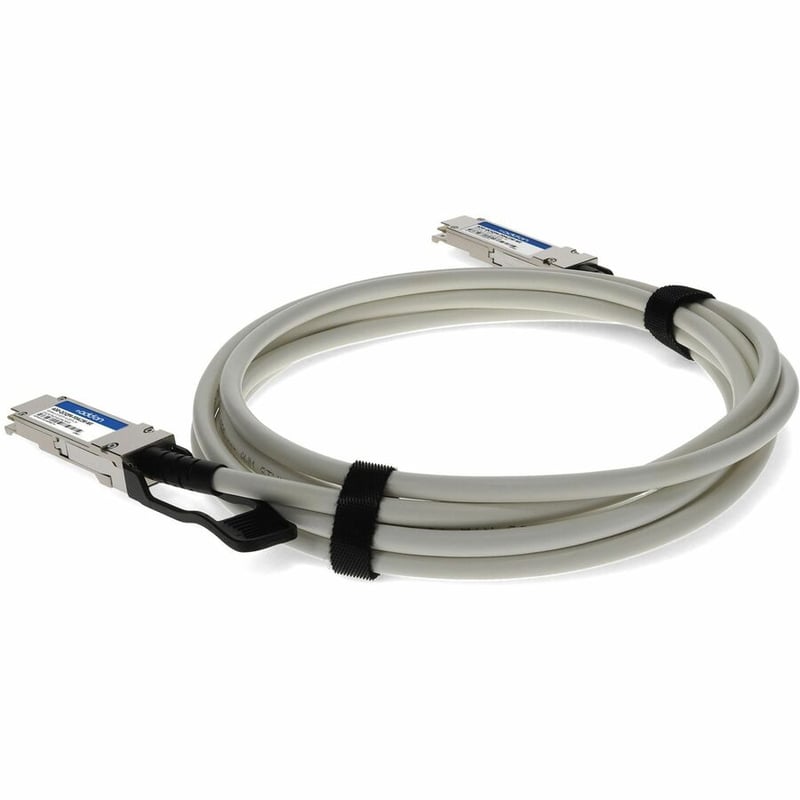 AddOn Cisco® QSFP-H40G-CU2M to Palo Alto Networks® PAN-QSFP-40GBASE-SR4 Compatible TAA Compliant 40GBase-CU QSFP+ to QSFP+ Direct Attach Cable (Passive Twinax, 2m) - Thumbnail 3