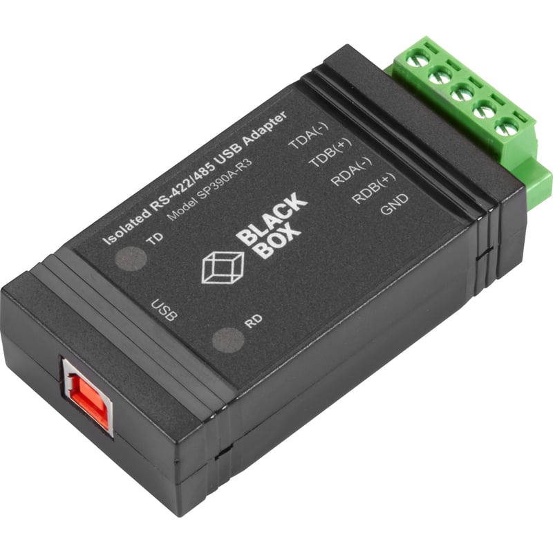 Black Box USB to RS422/485 Converter with Opto-Isolation - Thumbnail 1